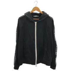 DSQUARED2 (ディースクエアード) ⑤ S74HG0103 トラックジップパーカー メンズ ブラック XL