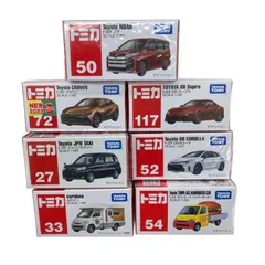 186001 新品未使用 Takara Tomy タカラトミー  トミカ トヨタ自動車 ミニカー 7点まとめ売り