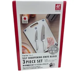 186000 新品未使用 ZWILLING  セルフシャープニングナイフブロック ３piece setのサムネイル