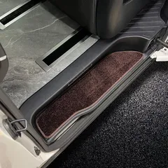 【送料無料】アルファード・ヴェルファイア 30系／40系専用ドアスカッフプレート 迎賓踏板 4枚セット 車内インテリアアップZX02