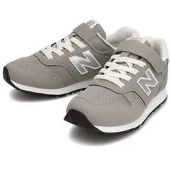 ニューバランス スニーカー キッズ new balance NB YV373 グレー 20.5cm