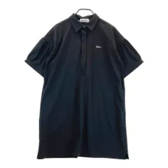 サイズ：L nano universe golf ナノユニバースゴルフ  半袖ワンピース  ブラック系 [240101556462] ゴルフウェア レディース ストスト