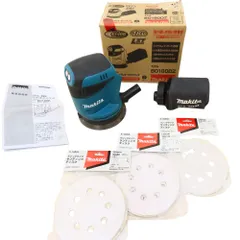 【中古】Makita マキタ BO180DZ ランダムオービットサンダ 18V 本体のみ 充電式サンダー 仕上げ研磨 電動工具 A2504723