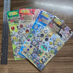 ドラゴンフライカカオ ビンテージ 韓国 携帯ゲーム ステッカー シート セット まとめ