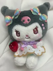 サンリオ いちご新聞 50周年 ストロベリー マスコット クロミ キーホルダー