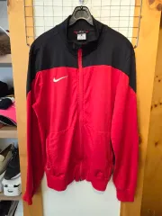 ナイキ ドライフィット トラックジャージ M レッド/ブラック