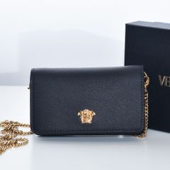 VERSACE ヴェルサーチ 折りたたみ財布 VIRTUS 二つ折り - メルカリ
