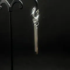 シルバースティック　フープピアス