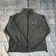 Columbia フリースジャケット メンズM グレー US Conec刺繍ロゴ