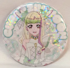 東映アニメーション 「Cafe Fan Base」 ホログラム缶バッジ 映画キミとアイドルプリキュア♪ キュアズキューン