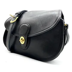 ✨良品✨ OLDCOACH オールドコーチ ショルダーバッグ トートバッグ ワンショルダーバッグ レザー 革 ブラック 黒色 ターンロック ユニセックス 男女兼用 メンズ レディース