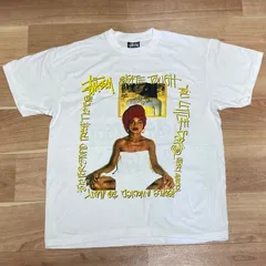 未着用美品 STUSSY Tシャツ SADE シャーデー ステューシー stussy シングルステッチ sade 白