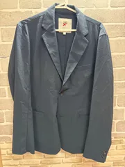 A【A19-29】◇TOKYO  RUN  Lサイズ　　ジャケット　　紺色