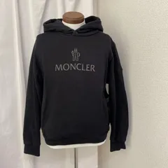 ［新品同様］モンクレール　フロントロゴパーカー　ブラック　M 楽天市場】モンクレール MONCLER パーカー メンズ フーディ スウェット
