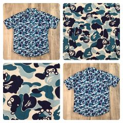 トップス 未使用 APE sta camo 半袖 シャツ M Tシャツ シャーク サイケ