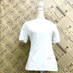 オフホワイト MAIN LABEL 半袖シャツ 白 スポーツ インナー FY18