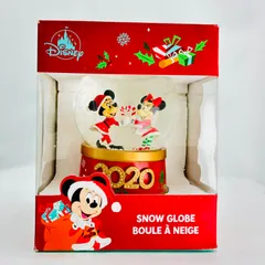 ディズニー(Disney) スノードーム スノーグローブ ミッキー＆ミニー クリスマス 2020