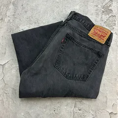 Levi's　リーバイス　505　ブラック　デニムパンツ　古着　黒色　W36 L30