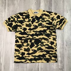 エイプ BAPE APE ポロシャツ カモ柄 カモフラ メンズ XL - メルカリ
