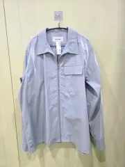 プラスチックプロダクト ブルゾン シャツ スカイブルー