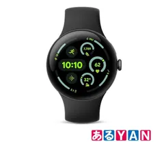 (新品未開封)Google Pixel Watch 3 45mm Matte Black アルミケース／Obsidian アクティブ バンド 840353906945
