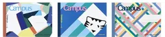 【コラボ製品】 Campus＋PAPIER TIGRE _キャンパスノート ハーフサイズ/コクヨ/キャンパス/パピエティグル/B6/B6変形サイズ/コラボ/コラボアイテム