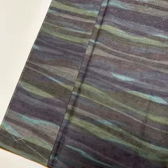 小紋 横断の染め 上品な地紋 正絹 着物 MK-1013