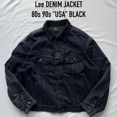 Lee デニムジャケット 80s 80年代 Lee リー デニムジャケット 101-j メンズL相当 古着 80s