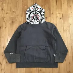 2025年最新】APE パーカー シャーク グレーの人気アイテム - メルカリ