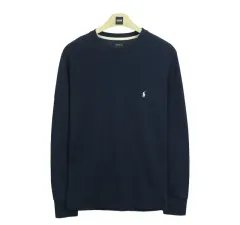 18879 ポロ ラルフローレン 長袖 ニットTシャツ 95 メンズ セーター ブランド古着