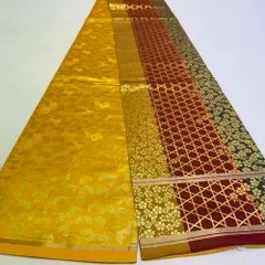 引き振袖用帯 本振袖用帯  裾引き 大振袖 全通 440cm 花嫁衣装 舞台衣装 中古 リサイクル 結婚式 婚礼 4879のサムネイル