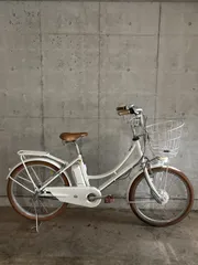 【引取限定】ブリヂストン BRIDGESTONE 電動アシスト自転車 アイボリー 引取限定】ブリヂストン BRIDGESTONE 電動アシスト自転車 アイボリー