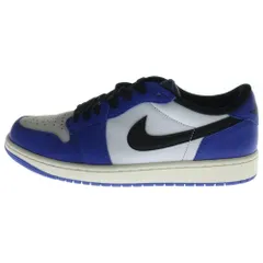 NIKE (ナイキ) AIR JORDAN 1 RETRO LOW OG CZ0790-140 エアジョーダン 1 レトロ ゲームロイヤル ローカットスニーカー ブルー US9/27.0cm