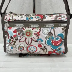 6047　LeSportsac　レスポートサック　スモールショルダーバッグ　ショルダーバッグ　斜めがけバッグ ミニ　小さめ　ナイロン　軽量　レディース 総柄　花柄　フラワー