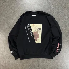 EGON SCHIELE monkey time Black エゴンシーレ モンキータイム スウェット トレーナー クルーネック アート プリント ブラック ユニセックス 2