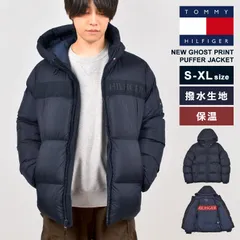 ダウンジャケット メンズ トミーヒルフィガー TOMMY HILFIGER 153AN916 S M L XL ブランド アウター 大きいサイズ 暖かい 防寒 撥水 防風 軽量 冬服 中綿 ダウンコート ジャケット ブラ