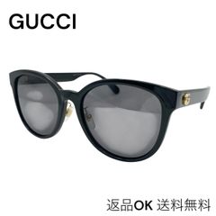 美品 GUCCI グッチ サングラス インターロッキング ハート ブラック