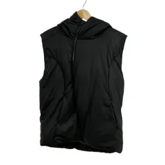 EMPORIOARMANI(エンポリオアルマーニ) ダウンベスト サイズXL レディース美品  - 黒 JEANS/中綿/冬