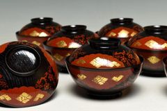 絵変わり 吸物椀 七客 金蒔絵 共箱茶懐石道具 - メルカリ