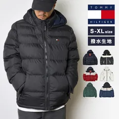 ダウンジャケット Sサイズ メンズ 中綿ジャケット TOMMY HILFIGER トミーヒルフィガー アウター ブランド 大きいサイズ 暖かい 軽い 防寒 158an508 軽量 撥水 秋 冬 冬服 ダウン コート ブルゾン ロゴ
