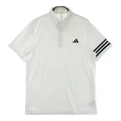 サイズ：XL ADIDAS GOLF アディダスゴルフ IN9058 半袖ポロシャツ  ホワイト系 [240101553084] ゴルフウェア メンズ ストスト