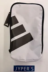 【新品未使用品】アディダス ボールドロゴ シューズバッグ IKD01 adidas ホワイト（葛西店）