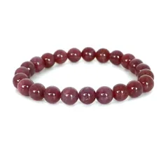 ピンクルビー ハイクオリティー １点もの ブレスレット 数珠 パワーストーン 天然石 アクセサリー ハンドメイド