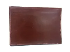 Salvatore Ferragamo フェラガモ レザー 二つ折り 馬柄 カード入れ マルチケース ブラウン系 DK8630