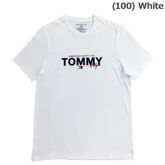 【新品B品】TOMMY HILFIGER / トミーヒルフィガー Tシャツ S/S Crew Neck White サイズL