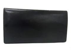 ■美品■ dunhill ダンヒル レザー 二つ折り 長財布 ウォレット 札入れ 小銭入れ メンズ ブラック系 DK7648