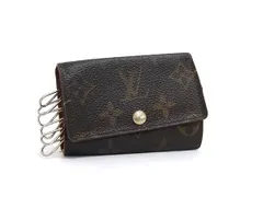LOUIS VUITTON ルイヴィトン M62630 モノグラム ミュルティクレ6 6連 キーケース 鍵入れ メンズ レディース ブラウン系 DK7777