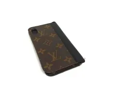 LOUIS VUITTON ルイヴィトン M68687 モノグラム フォリオ iphone X XS 対応 手帳型 アイフォンケース スマホケース ブラウン系 DK7784
