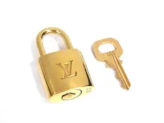 ■美品■ LOUIS VUITTON ルイヴィトン カデナ 南京錠 パドロック 313 鍵 キー ゴールド系 DK2120