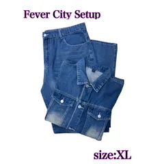美品 Fever City Setup デニムセットアップ　XL